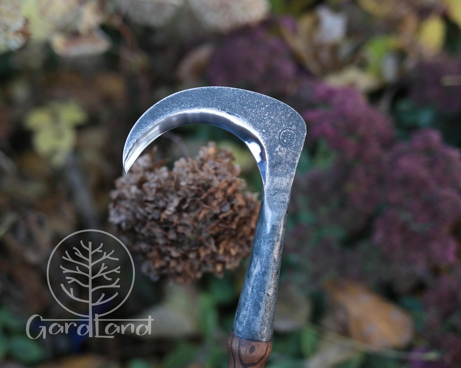 Handmade Forged Billhook | Long Handle Brush Cutter | Traditional ...
