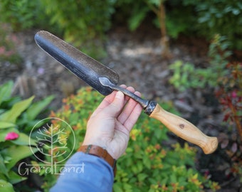 Long Garden Transplanting Trowel | Forged Garden Tools | Professional Garden Trowel | Forged Trowel | Gift for her