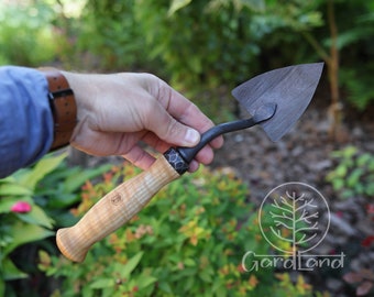 Small garden hand trowell | Hand Forged Gardening Tools | Small Garden Trowel | Hand Trowel | Tools for Garden