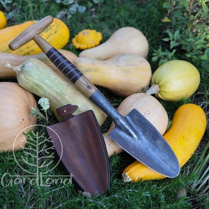 T-handle Garden Spade | Garden Hand Spade | Hand Forged Gardening Tools ...