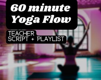 Beginner Yoga Flow Digital Download - Etsy
