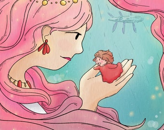 Ponyo-afdruk