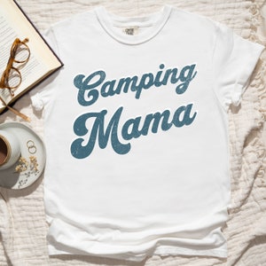 Camisa de camping personalizada para vacaciones familiares al aire libre; Camiseta Comfort Colors Camp Lover; Camiseta de camping familiar Camiseta perfecta para campamento de verano