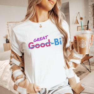 Bisexual Pride Shirt Makes Perfect Pride Month Gift; Playful Bi T-shirt Makes Cute Birthday Present; Bi Pride Shirt; Inclusive LGBT Tee