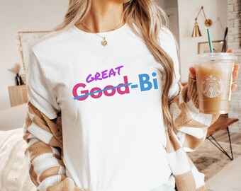 La camisa del orgullo bisexual es el regalo perfecto para el mes del orgullo; La divertida camiseta Bi es un lindo regalo de cumpleaños; Camisa Bi Orgullo; Camiseta LGBT inclusiva