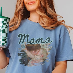 Mama Shirt W/mary Cassatt's Art Makes Perfect Gift for Mom