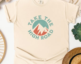 Playful Hiking Shirt Perfect for Backpacking Weekend Trip; Cute Hiking Shirt Makes Great Birthday Gift for Outdoor Lover; Outdoorsy Camp Tee