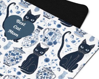 Esterilla de yoga para gatos, esterillas de yoga, esterillas de yoga para mujeres, regalos de yoga, regalo de yoga para mamá, regalo de yoga para compañeros de trabajo, regalo de yoga para estudiantes, regalo para amantes de los gatos