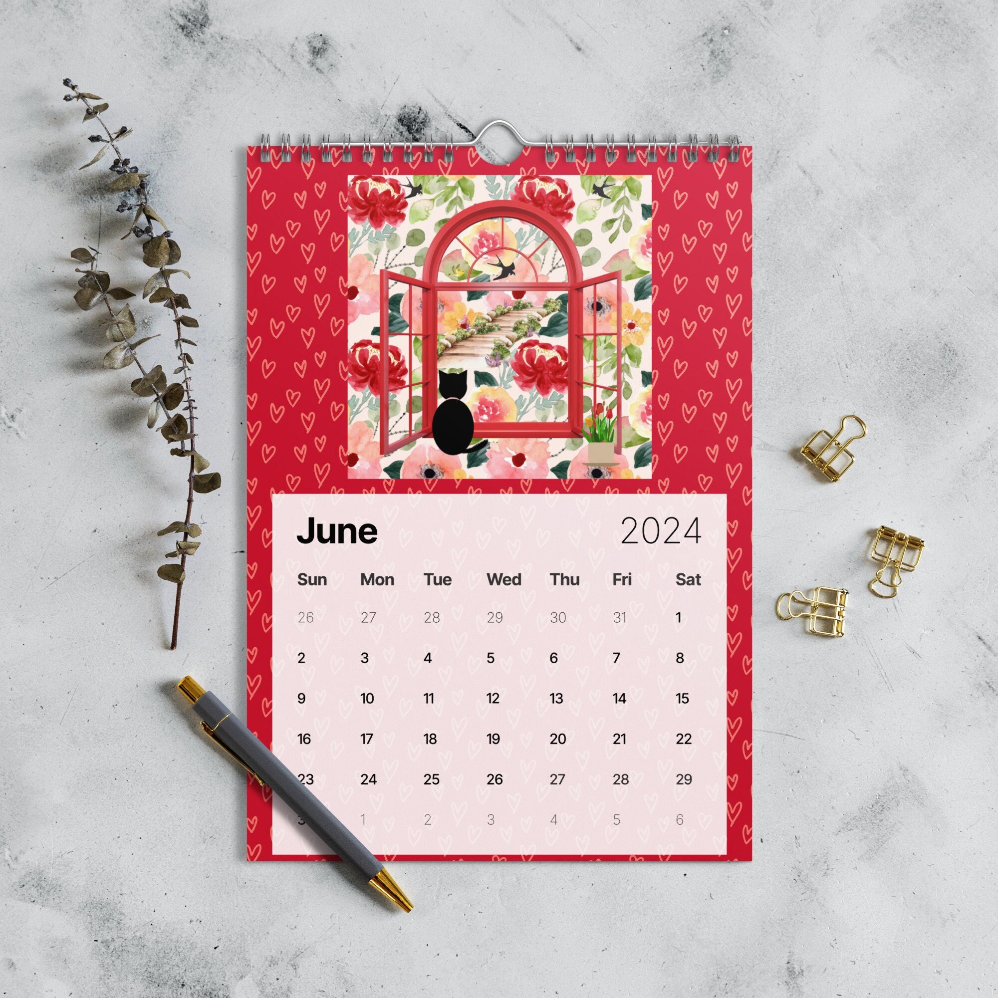 Procreate Stamps / 13 Calendar Stamps / 2021 Year and Month / Planner  Stamps / Calendar Clip Art: Personal or Commercial Use 
