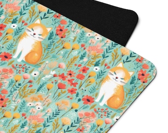 Cat Yoga Mat, Yoga Mats Women, Yoga Mat, Yoga Gifts, Yoga Gift for Students, Yoga Gift for Coworker, Yoga Gift for Mom, Cat Lover Gift, Cat