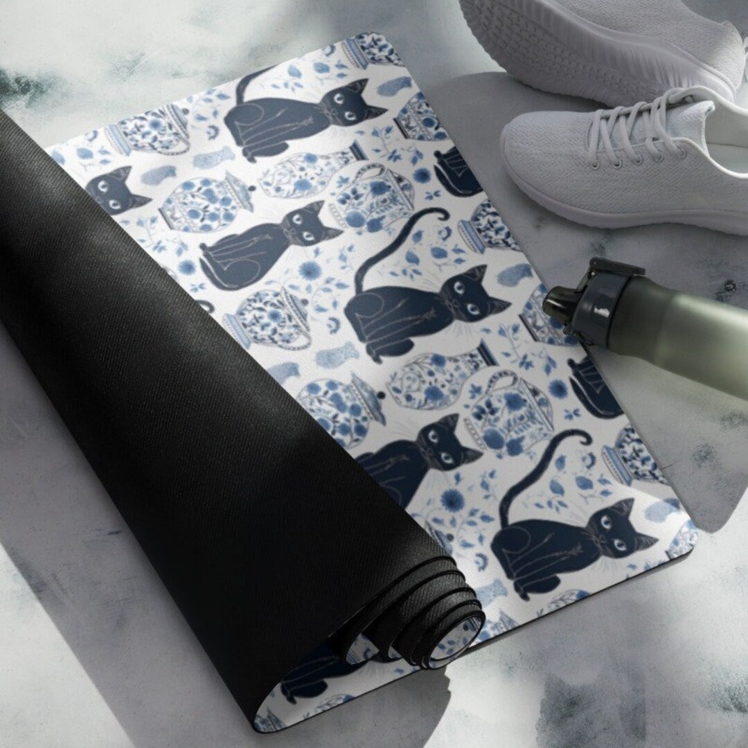 Cat Yoga Mat, Yoga Mats, Yoga Mats Women, Yoga Gifts, Yoga Gift for Mom ...