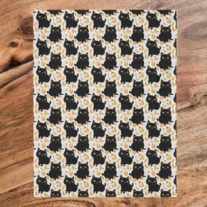 Cat blanket for people, Black Cat Throw Blanket, Black Cat Blanket, Travel Blanket, Soft Blanket, Cat Blanket, Cat Blanket for Cats image 7