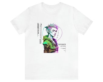 Cyber Girl &quot;Dare to be Different&quot; Unisex T by Joseph Norris of DreamMachineGraphics