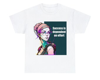 Ink Punk Up-Do &quot;Success&quot; Cyber Girl T by DreamMachineGraphics