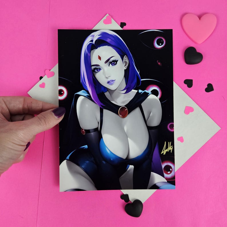 Image of Raven Art Print.