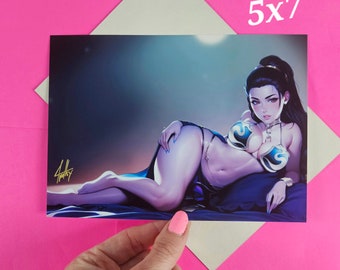 Slave Leia Art Print by Artist of Apathy. Ships Flat and Safe.