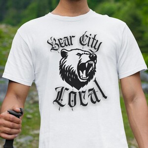Bear City Local Tee Shirt For Big Bear City Locals, Tee Shirt For Locals Who Live in Big Bear City, No Big Bear Lake California Big Bear Tee