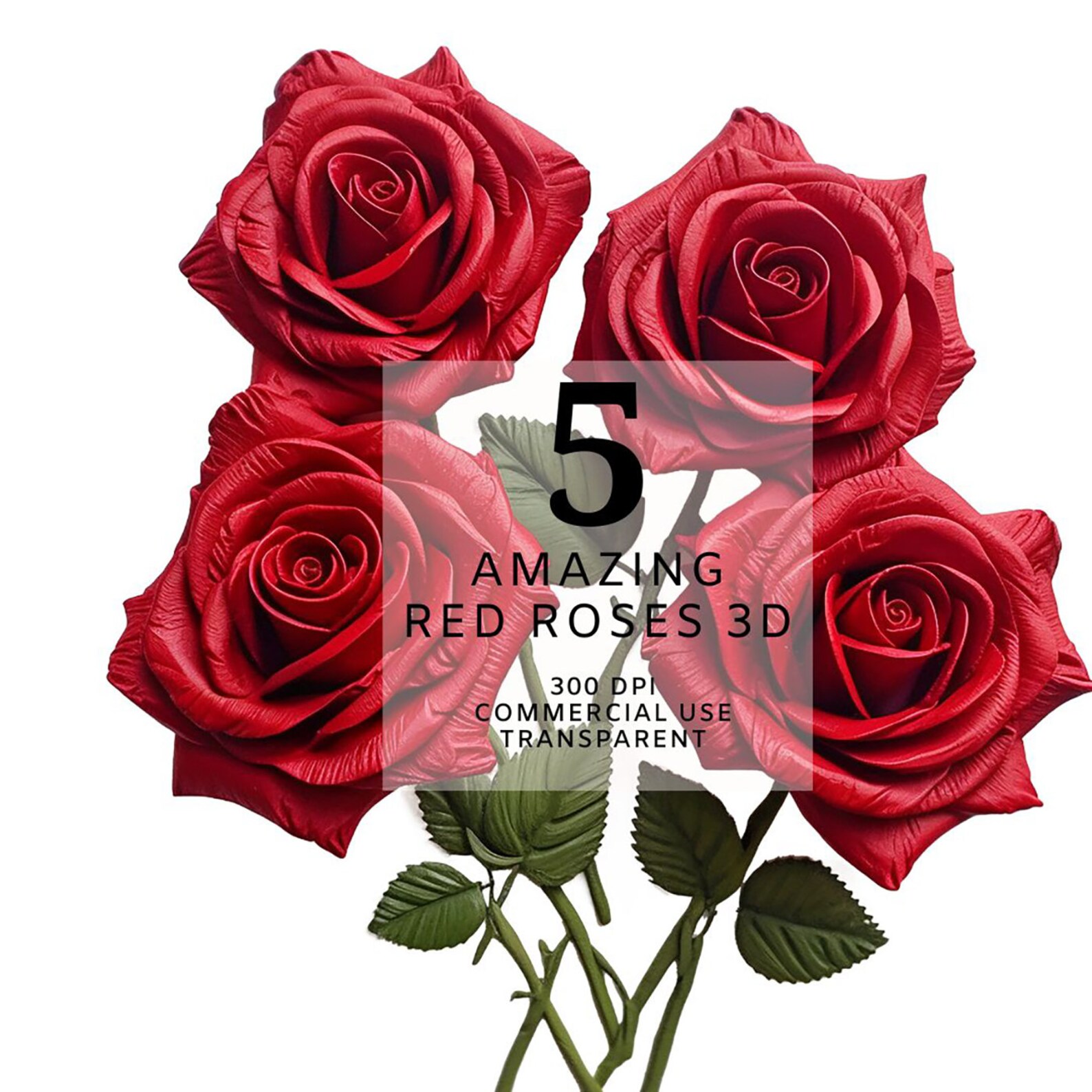 Amazing Red Roses Element Roses rouges Clipart Red Rose Png Rose sublimation Rose couronne flores ...