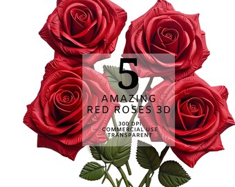 Red Roses Clipart Red Rose Png Rose sublimation Rose Wreath flores rojas rosas rojas Wedding clipart Commercial Use Transparent