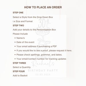 Hen Party Welcome Sign, Personalised Cocktail Theme Hen Do Poster, Prosecco Spritz Bridal Shower Decor, Foam Board or Poster, A1, A2, A3, A4 afbeelding 8