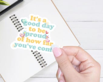 Self Care Sticker: Mental Health, Emotional Healing, Laptop Decal