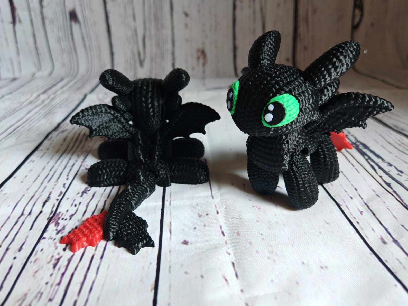 Articulating Toothless Crochet-Style – Inspired by How to Train Your Dragon!