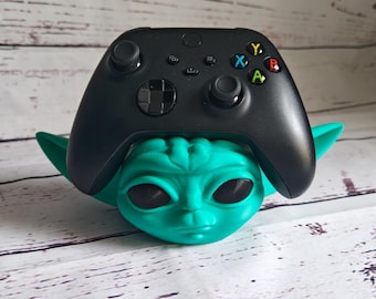 Grogu-controllerhouder met hoofdthema - Star Wars-bureauaccessoire