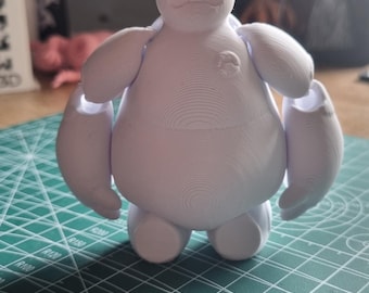 Figurina Baymax da Big Hero 6 / Giocattolo articolato Fidget