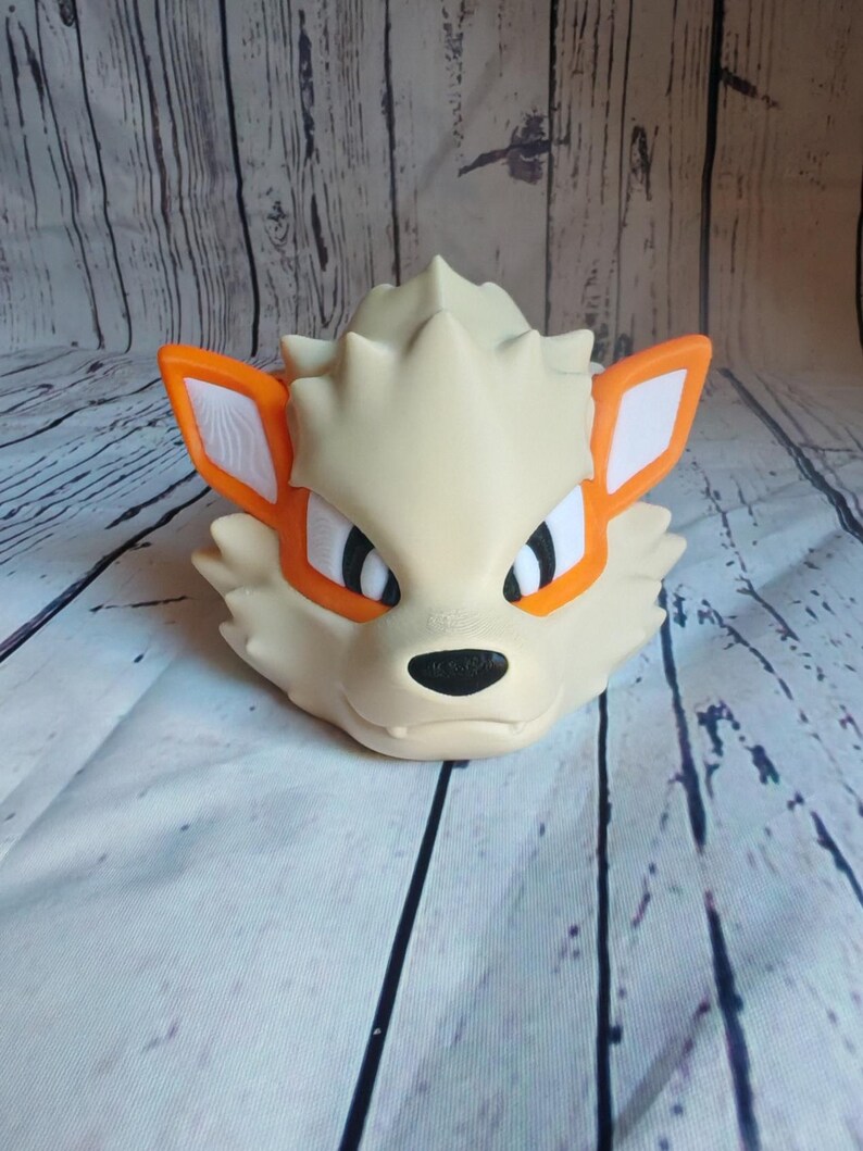 Arcanine-inspirerad handkontrollhållare | Legendarisk Fire Pokémon-spelställ bild 4
