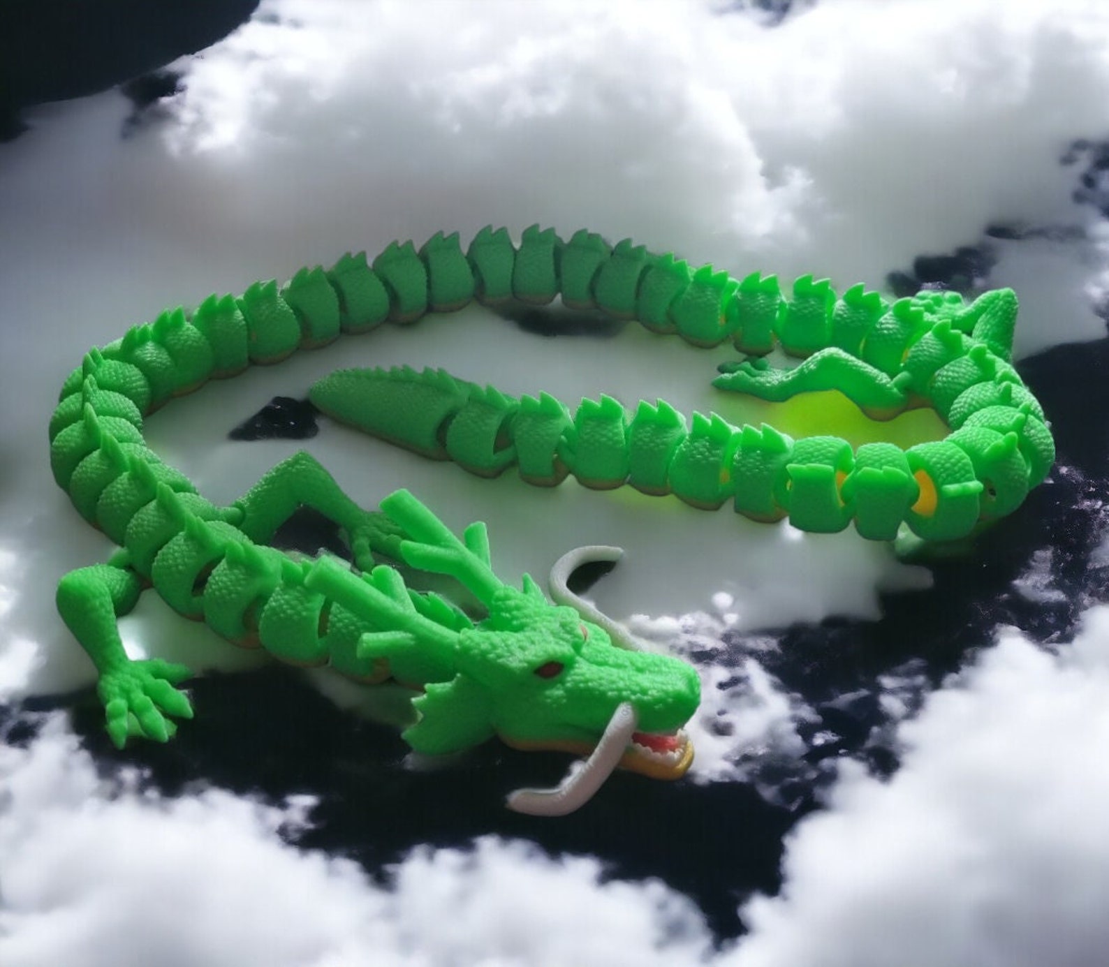 Dragonball Z Shenron Fidget Toy / Articulating Dragon / DBZ Toy