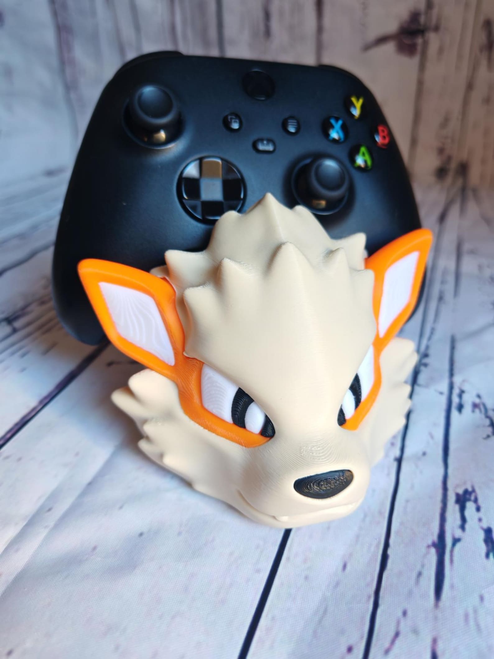 Arcanine-Inspired Controller Holder | Legendary Fire Pokémon Gaming Stand