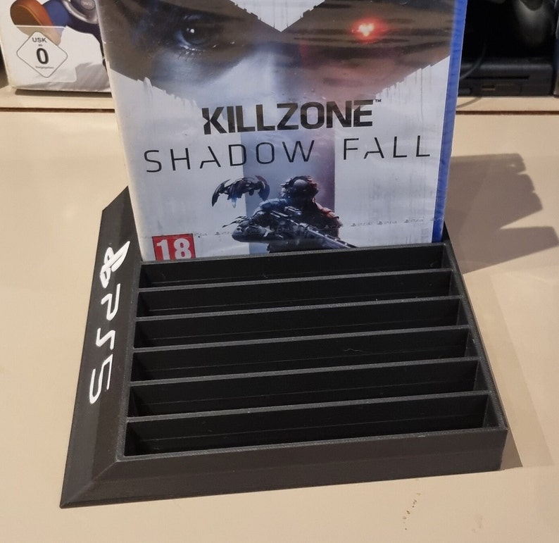 PS5-spelhållare, modernt displayställ bild 2