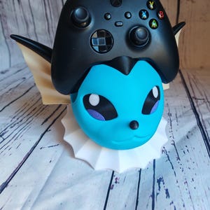 Vaporeon-Inspired Controller Holder | Cute Pokémon-Themed Gaming Stand
