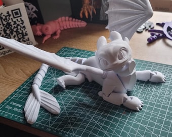 Light Fury / Fidget Sensory Toy / How to Train your Pet Dragon Toy