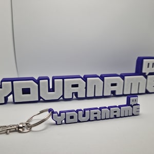 Aangepast naamplaatje in Twitch.tv-stijl / Gepersonaliseerd / Streamercadeau / 3D-gedrukt / Kamerbord / Deurbordje / Gamercadeau