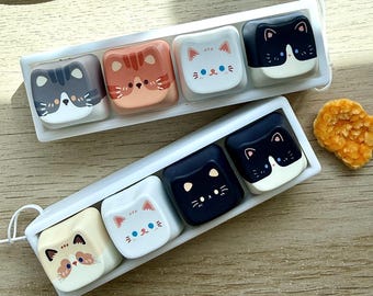 Cat Clicky Keycap Keyboard Switch, Fidget Toy, Cat Series Keycaps, Stress Relief