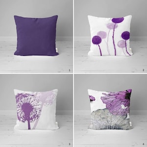 Botanical Charm Set di 4 copricuscini per cuscini decorati con piante tropicali, 45x45 cm - Design Esotico Con Foglie Di Palma & Diverse Piante, Misto Lino, Chiusura A Zip - Perfetto Per