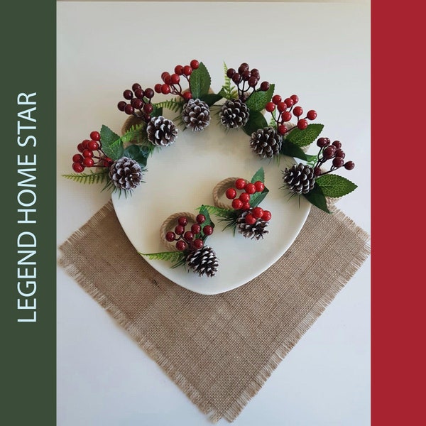 Rope Napkin Rings Etsy