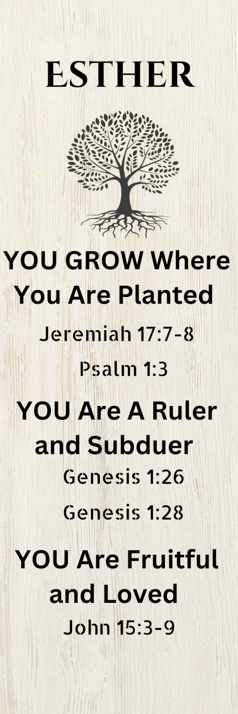 13 Printable Faith Bookmarks /jeremiah 17:7-8 /religious Bookmarks ...