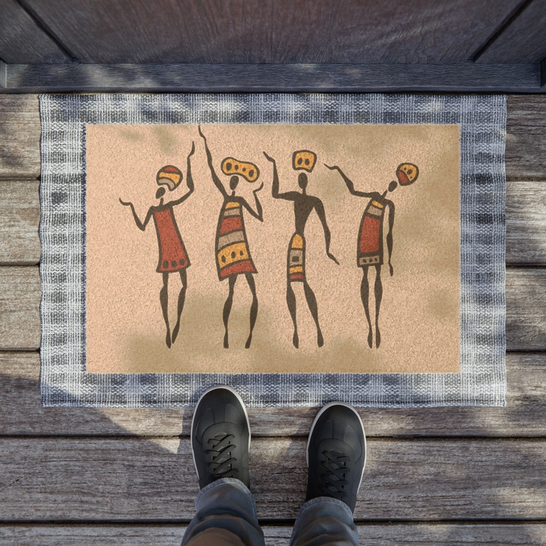 Doormat African Design Special Gifts Unique. Etsy