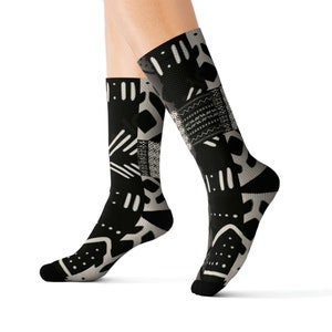 Sublimation Socks BOGOLAN PRINT African design, Perfect and Special gifts. Feel different and unique!