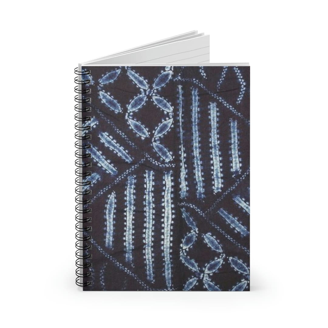 Spiral Notebook - Ruled Line West Africa Traditional Print, African ...
