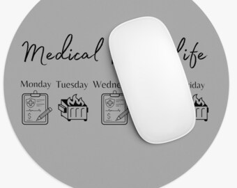 Medical Biller life, Medical biller mousepad, Funny medical billing, Dumpster fire medical biller, Medical biller joke, gift for healthcare