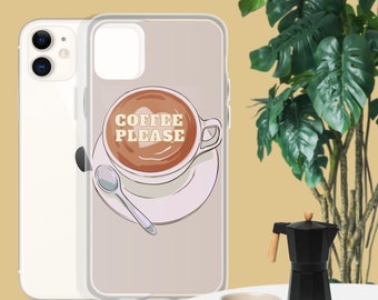 Coffee Please - Coque Iphone