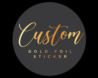 Personalized Envelope Seals, Monogram Stickers, Minimalist Foil Wedding Stickers, Wedding Invitation Seals, Wedding Favor Foiled Stickers