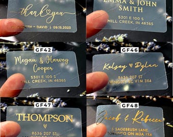 Personalized GOLD FOIL sticker, Monogram Stickers, Minimalist Foil Wedding Stickers, Wedding Invitation Seals, Wedding Favor Foiled Stickers