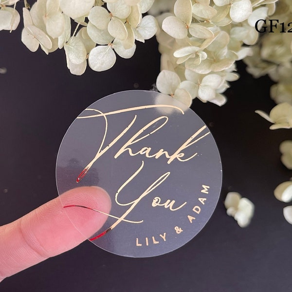 Gold Foil Stickers - Etsy