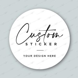 Personalize Custom stickers, Thank you stickers, wedding stickers, favors baby wedding birthday bridal shower bachelorette business logo,