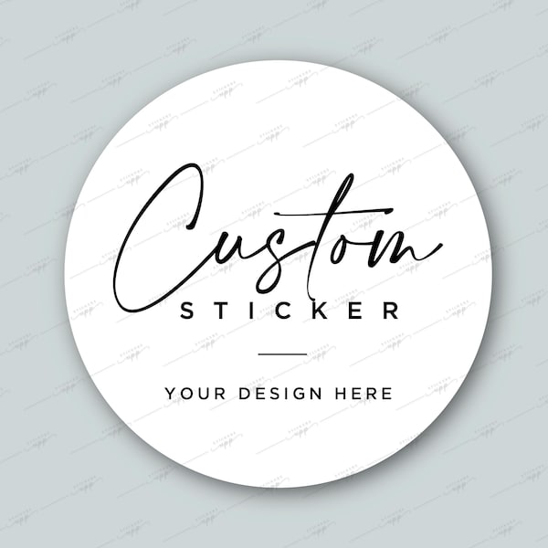 Personalize Custom stickers, Thank you stickers, wedding stickers, favors baby wedding birthday bridal shower bachelorette business logo,