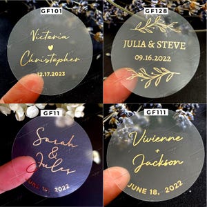 Minimalist Foil Wedding Stickers, Personalized Envelope Seals, Monogram Stickers, Wedding Invitation Seals, Wedding Favor Foiled Stickers